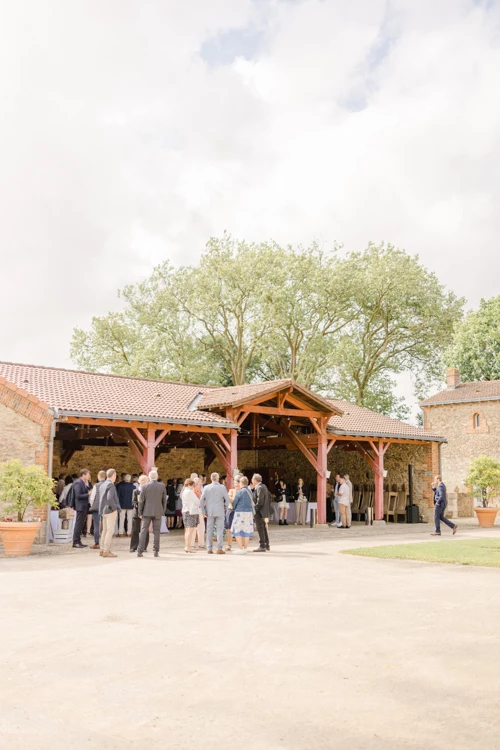 robe mariage beige gris marron